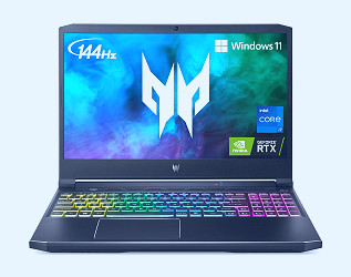 Amazon.com: Acer Predator Helios 300 PH315-54-760S Gaming Laptop | Intel  i7-11800H | NVIDIA GeForce RTX 3060 GPU | 15.6